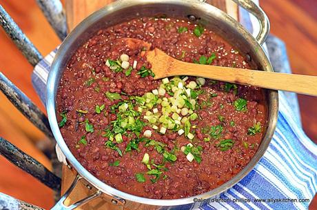 spiced & seasoned adzuki beans