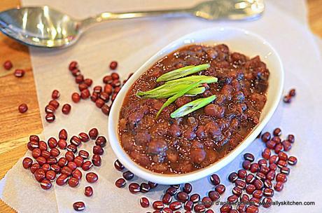 ~spiced & seasoned adzuki beans~