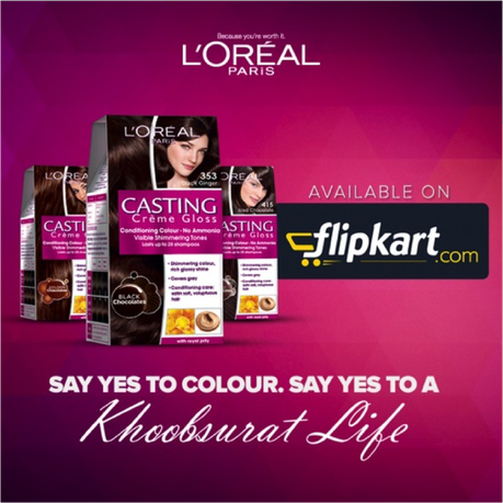 L'Oréal Paris Presents - Say Yes to Colour Flipkart Store: Contest
