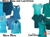 Identify Warm Blues Cool Greens