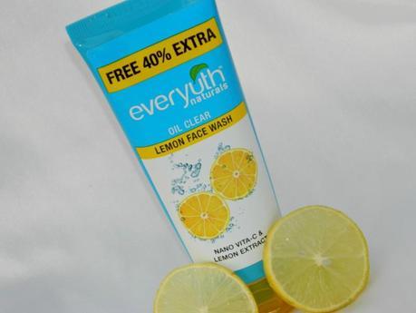 Everyuth Naturals Oil Clear Lemon Face Wash Review