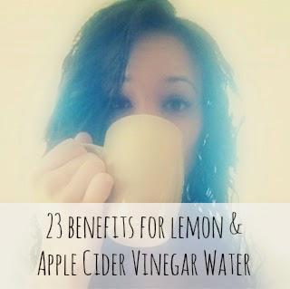 23 Benefits of Drinking Lemon and Apple Cider Vinegar Water