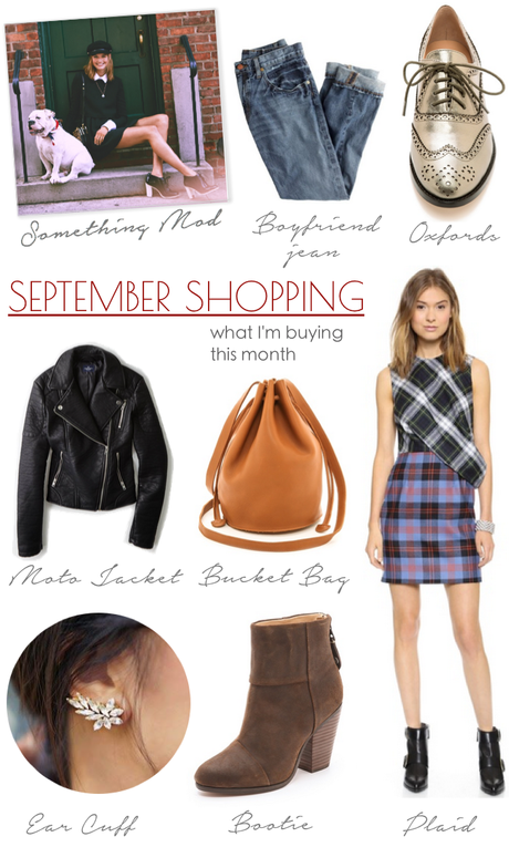 September Shopping List