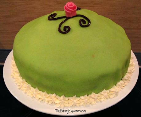 Swedish Princess Cake: GBBO Week #6