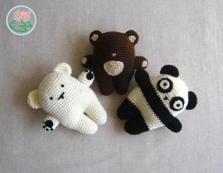 Amigurumi Bear Family BY TOMA