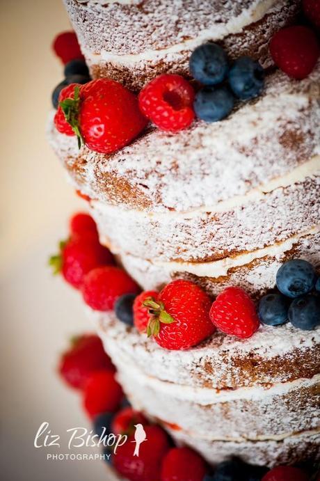 fruit naked cake