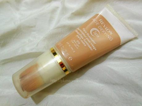 Revlon Age Defying Spa Face Illuminator (010) Bare Light : Review, Swatch, FOTD