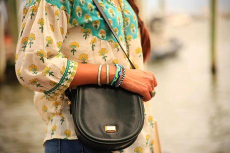 Blouse - Kilol, Jeans - Zara, Bag - Vintage, Jewelry - Here & There, Footwear - Chinese Laundry, Tanvii.com
