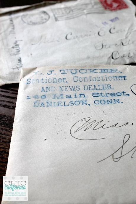 Vintage Letters L J Tucker