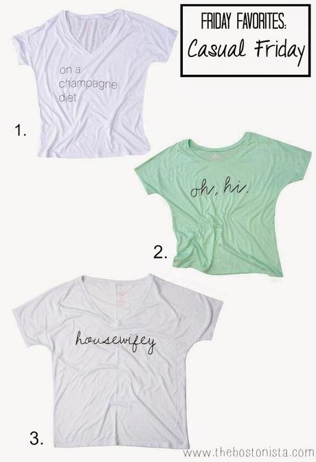 Friday Faves, Friday Favorites, Casual Friday, Boston Fashion, Boston Fashion Blog, housewifey tee, Shopping, How To Wear a Graphic Tee