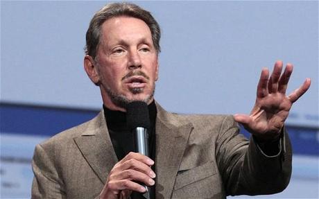 Oracle CEO Larry Ellison steps down