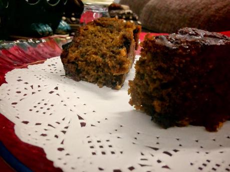 Wholesome Whole Wheat Mocha Cake with Brown Sugar and White Chocolate