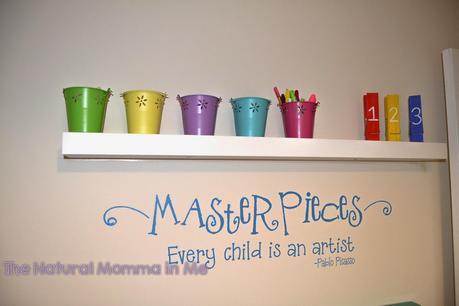 Playroom Art Wall