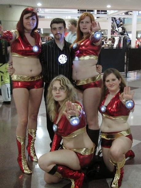 Iron Man and Iron Ladies, or, Pimpinest Iron Man Ever