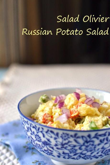 Salad Olivier -- Russian Potato Salad