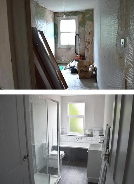 House renovations, before and after shots- MiaFleur