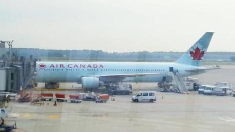 My plane to Canada!