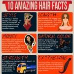 10 Interesting Facts About Hair Infographic