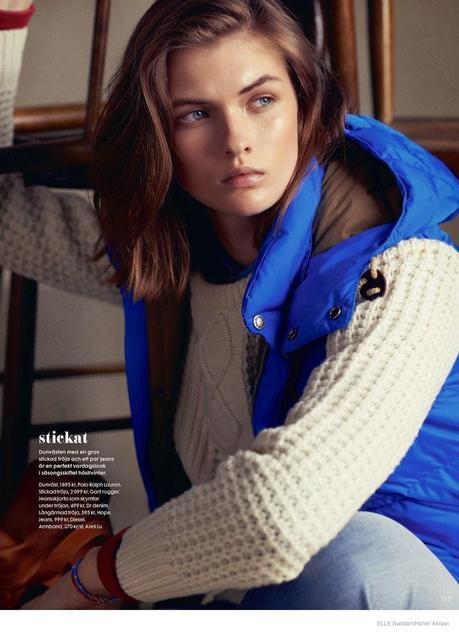 LARA MULLEN FOR ELLE SWEDEN BY HONER AKRAWI