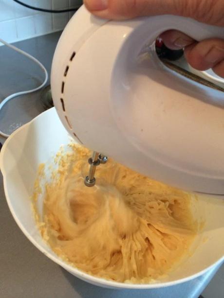 choux pastry whisking in eggs method
