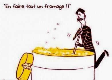 Fromage is cheese in French