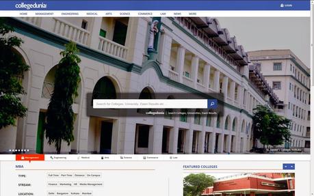 Collegedunia.com Website review : Admission Details For major Engineering, Medical and Management Colleges and More