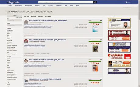 Collegedunia.com Website review : Admission Details For major Engineering, Medical and Management Colleges and More