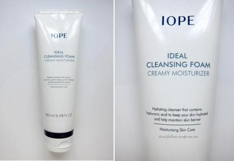 IOPE Ideal Cleansing Foam Creamy Moisturiser