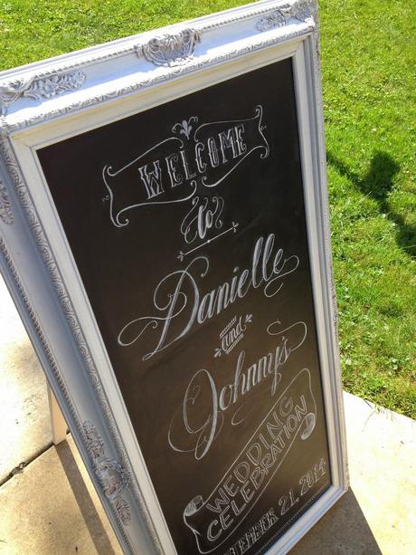 My Latest Wedding Chalkboards