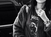 Rihanna Spotted Leaving Studio