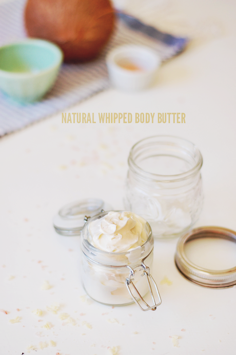 Natural DIY Whipped Body Butter
