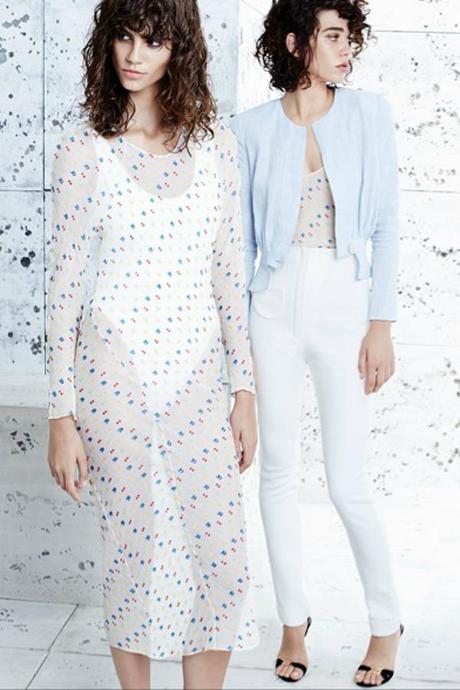 Pedro del Hierro Spring 2015 pastel