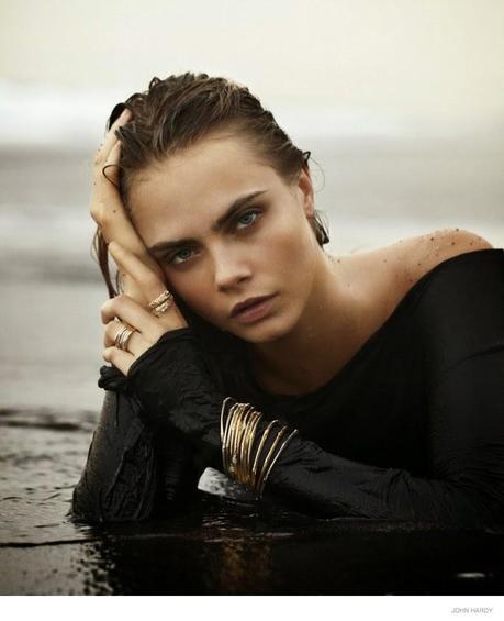 CARA DELEVINGNE FOR JOHN HARDY FALL 2014 ADS