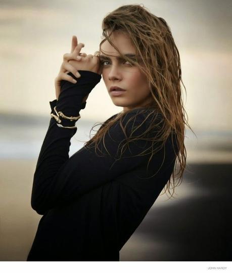 CARA DELEVINGNE FOR JOHN HARDY FALL 2014 ADS