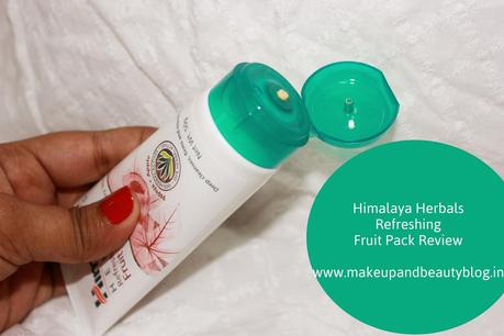 Himalaya Herbals Refreshing Fruit Pack Review