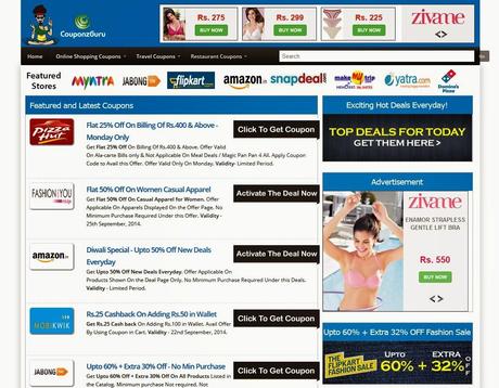 Couponzguru.Com : A Coupon and Deals Website You Must Check out