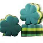 4 leaf clover soap