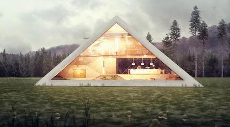 build | compact pyramid home concept