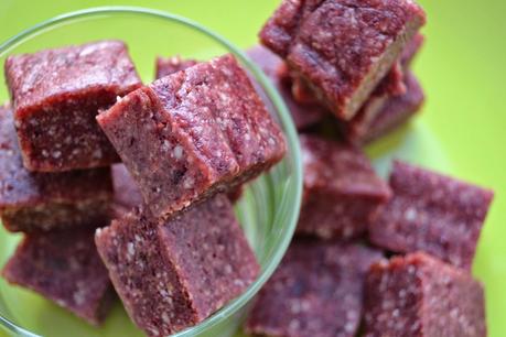 Raw Cranberry Pineapple 'Fudge'