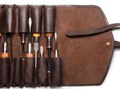 Vegetable Tanned Leather Tool Roll
