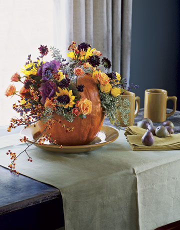 Decorating with Pumpkins and Gourds 