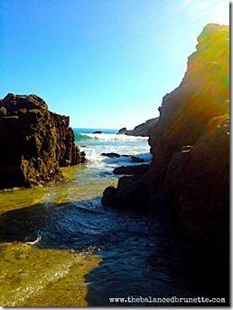 Los Angeles Beach Leo Carillo Rocks