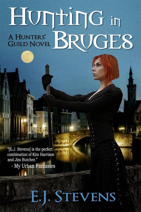 Hunting in Bruges by EJ Stevens: Cover Reveal