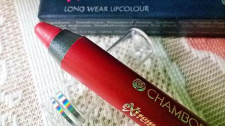 Chambor Extreme Matte Long Wear LipColour in Fiery Red