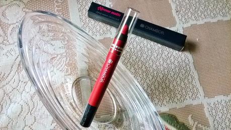 Chambor Extreme Matte Long Wear LipColour in Fiery Red