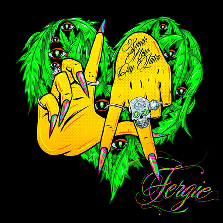 fergie la la love thatgrapejuice Fergie Reveals L.A Love (La La) Single Cover