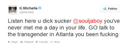 K Michelle tweet1