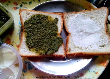 BOMBAY SANDWICH | VEGETABLE SANDWICH RECIPE | BREAD SANDWICH RECIPE