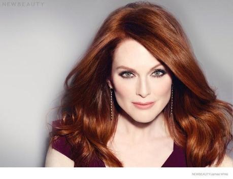 JULIANNE MOORE IN NEW BEAUTY MAGAZINE