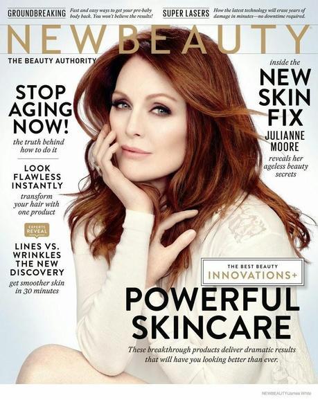 JULIANNE MOORE IN NEW BEAUTY MAGAZINE